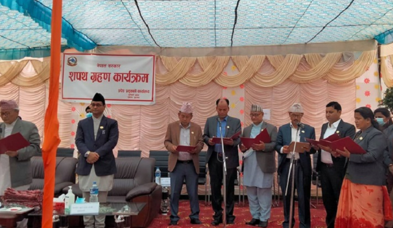  लुम्बिनी प्रदेशमा मन्त्रिपरिषद विस्तार, को को बने मन्त्री ?