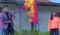 राष्ट्रिय झण्डा जलाएको म्युजिक भिडियो बनाउने पक्राउ