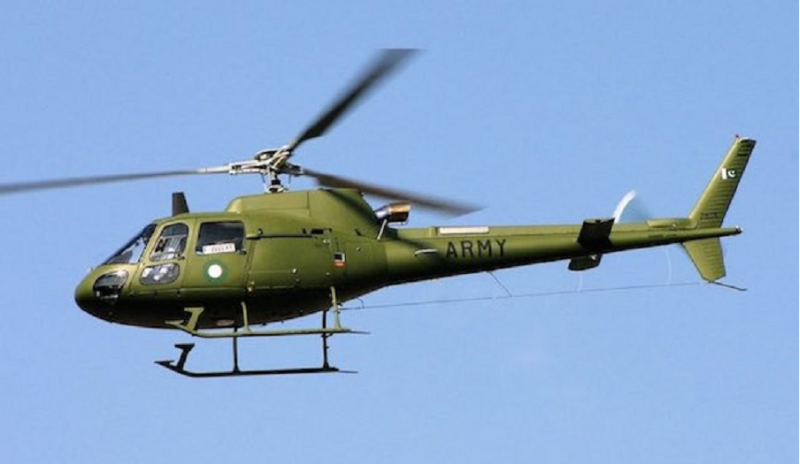 पाकिस्तानी सेनाको हेलिकप्टर दुर्घटना, ६ जनाको मृत्यु