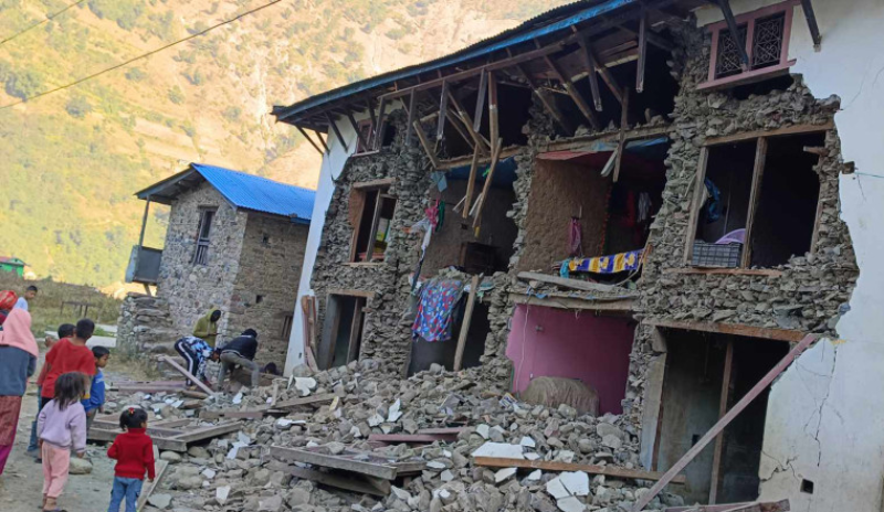 जाजरकोट भूकम्पः १२ जिल्लाका ३५ हजार घरमा क्षति(सूचीसहित)